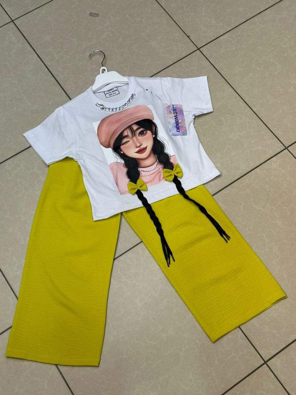 ensemble deux piece pour fille