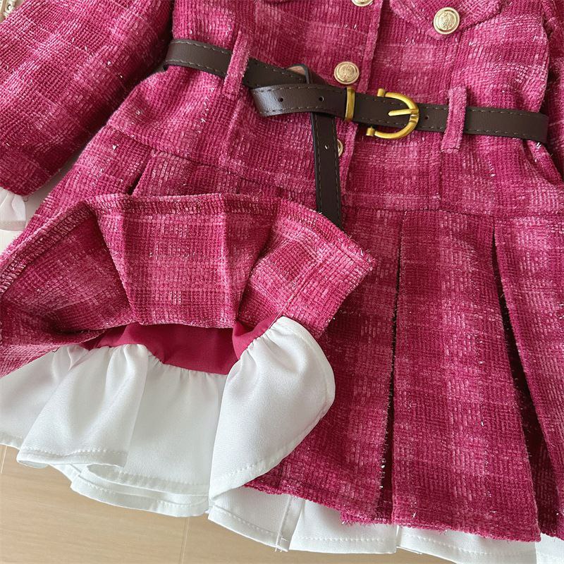 Robe de princesse en laine pour fille