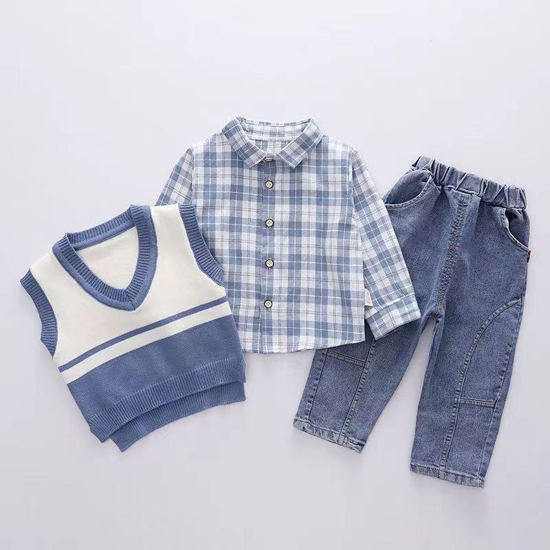 Ensemble pull et pantallon gentleman pour enfants