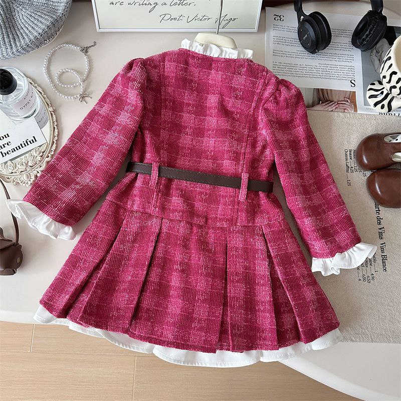 Robe de princesse en laine pour fille